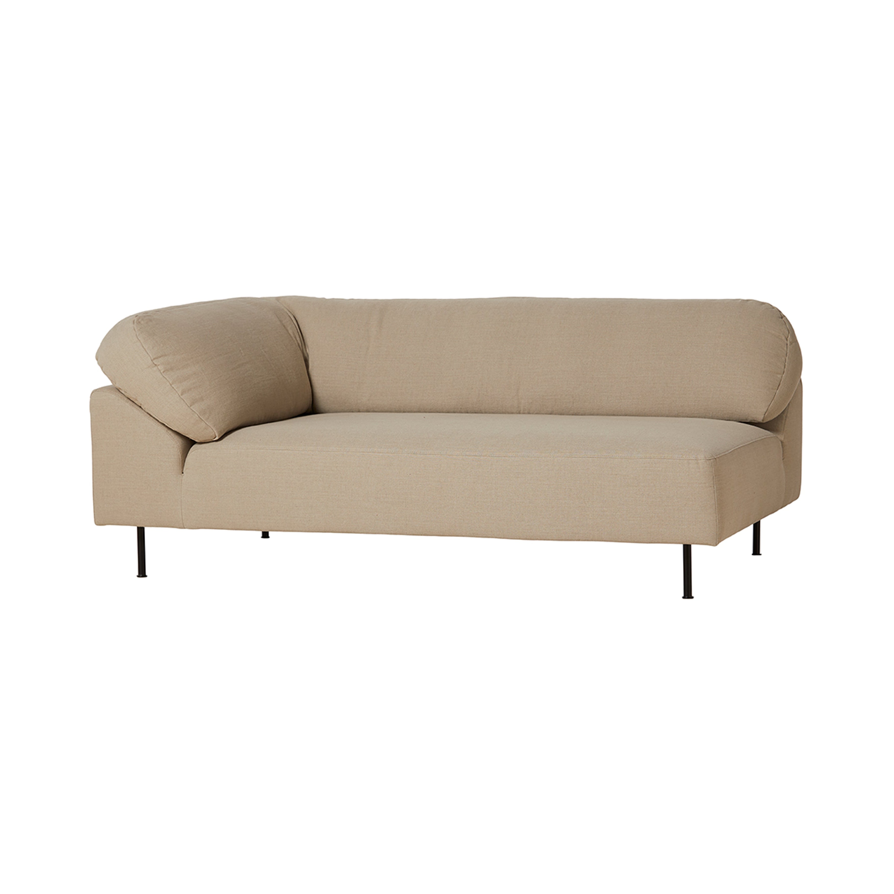 Collar Sofa: Open End: Left