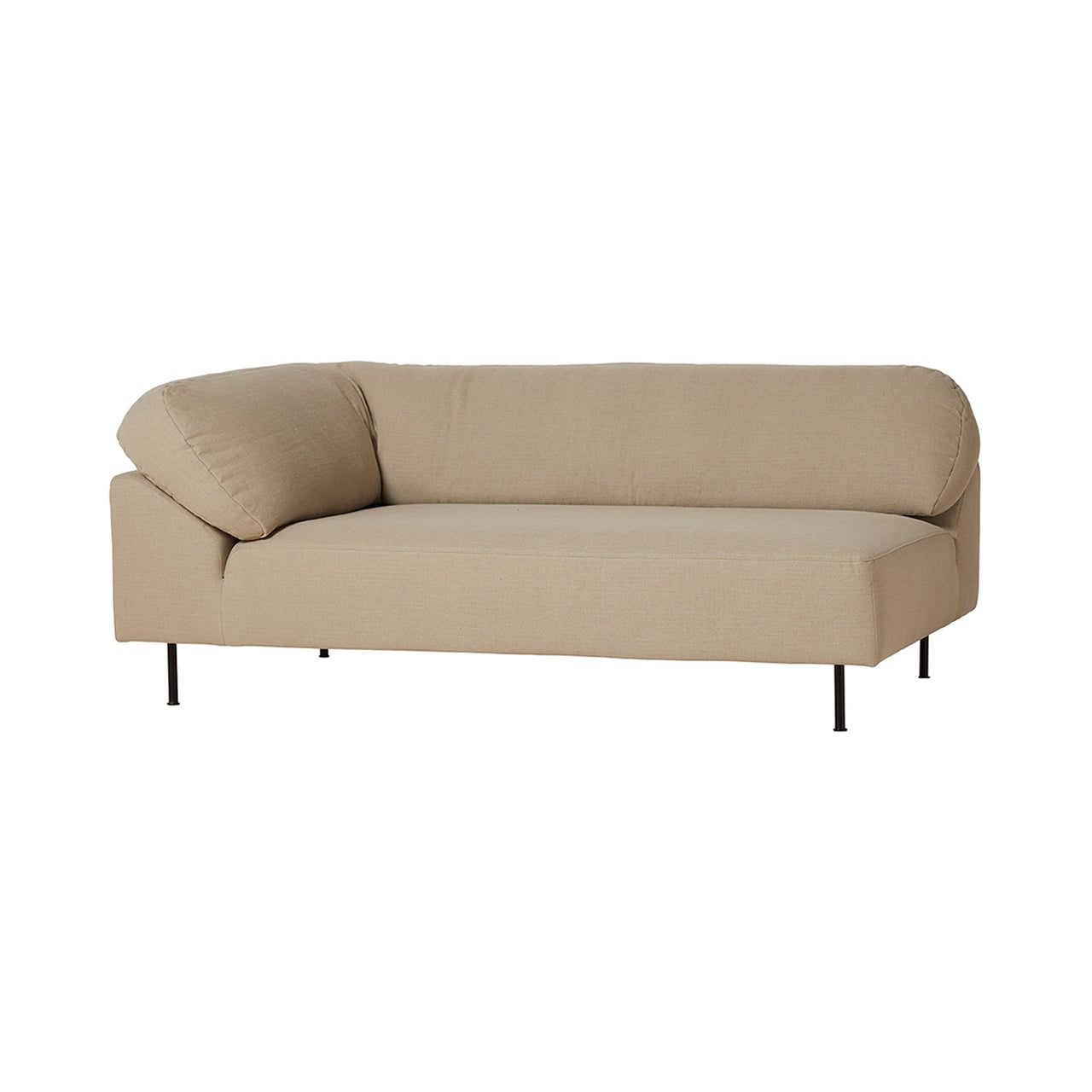Collar Sofa: Open End: Left