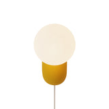 Cantilever Wall Light: Mustard