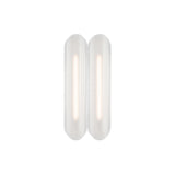 Vale System Ceiling/Wall Light: Vertical + Side-to-Side + 2 + Silica