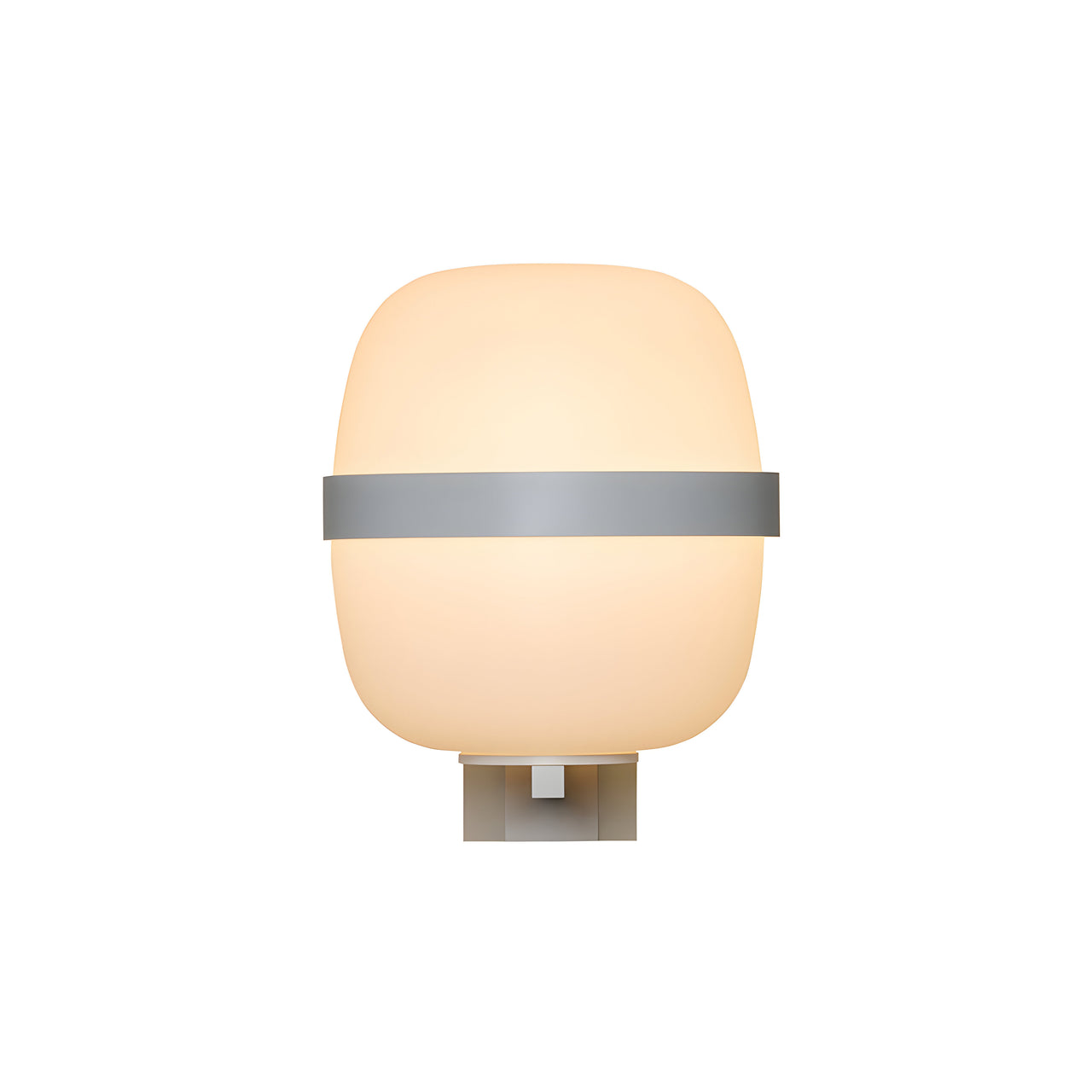 Wally Wall Lamp: White Grey
