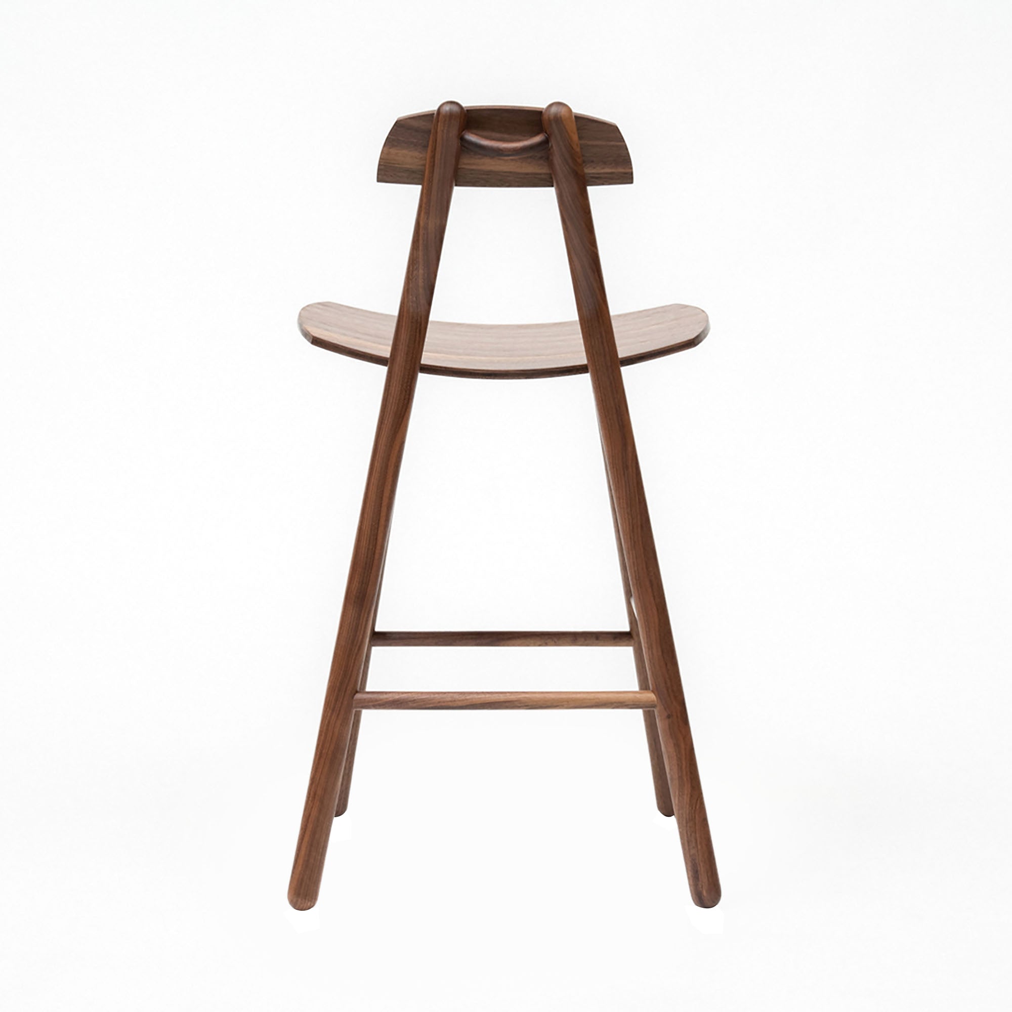 Hiro Barstool: Walnut