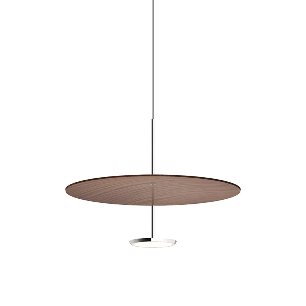 Sky Dome Pendant Light: Wood + Medium - 24