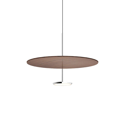 Sky Dome Pendant Light: Wood + Medium - 24