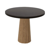 Container Round Table: Small + Bodhi Cover + Wenge Stained + Natural Oil