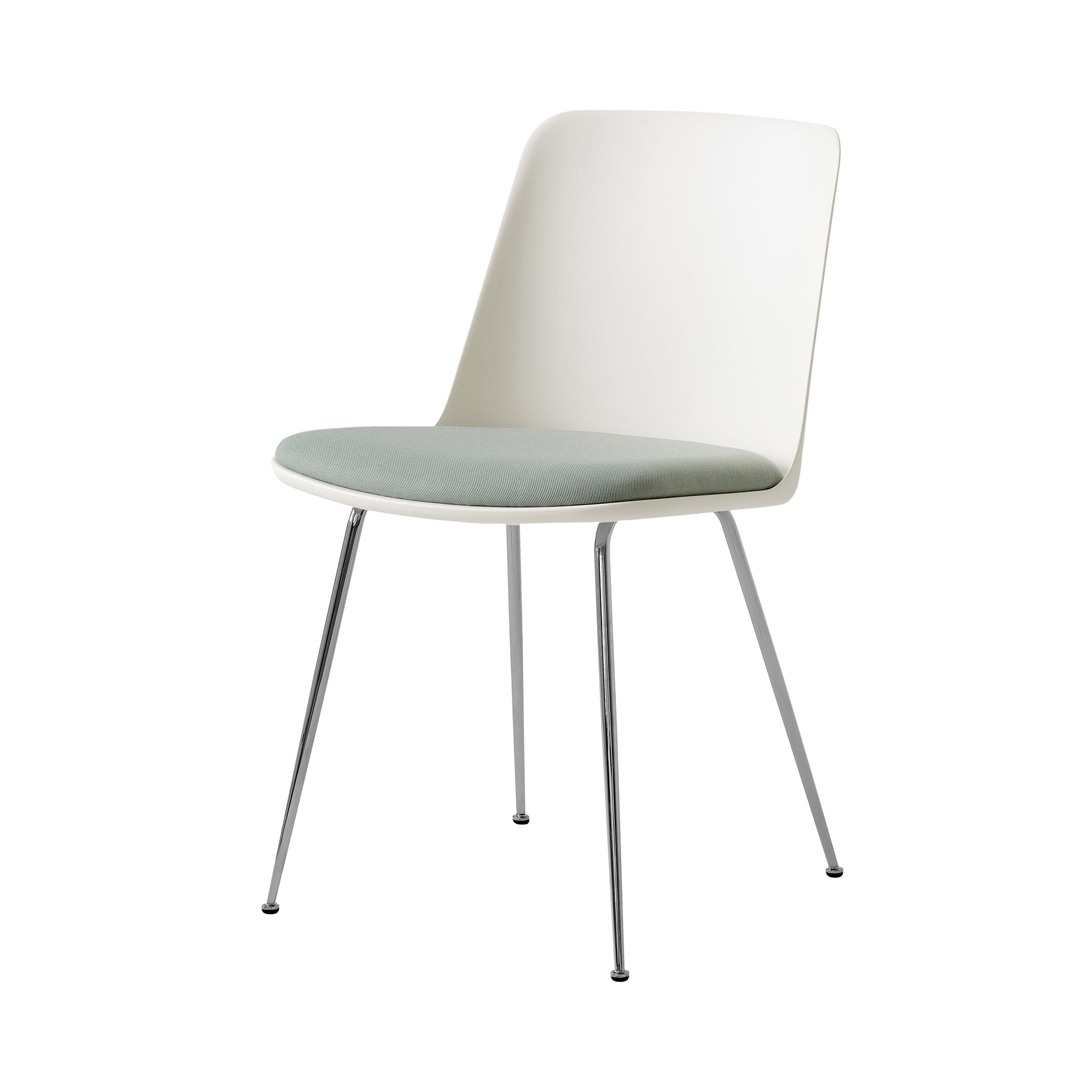 Rely Chair HW7: Chrome Base + White
