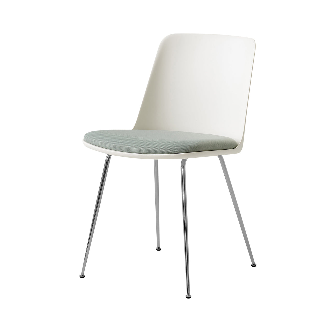 Rely Chair HW7: Chrome Base + White