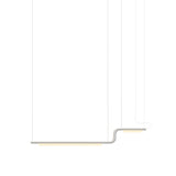 Pipeline CM2 Pendant Light: White + White