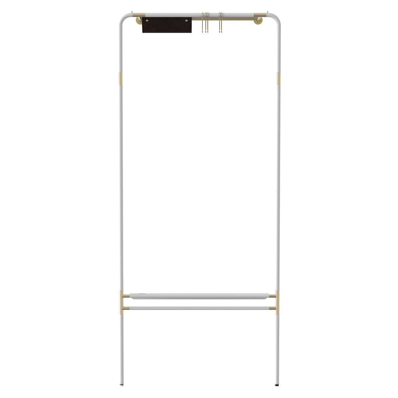 Lean On Me Coat Rack: White