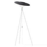 Shade Tripod Floor Lamp: Matt White + With Bulb (3 W)