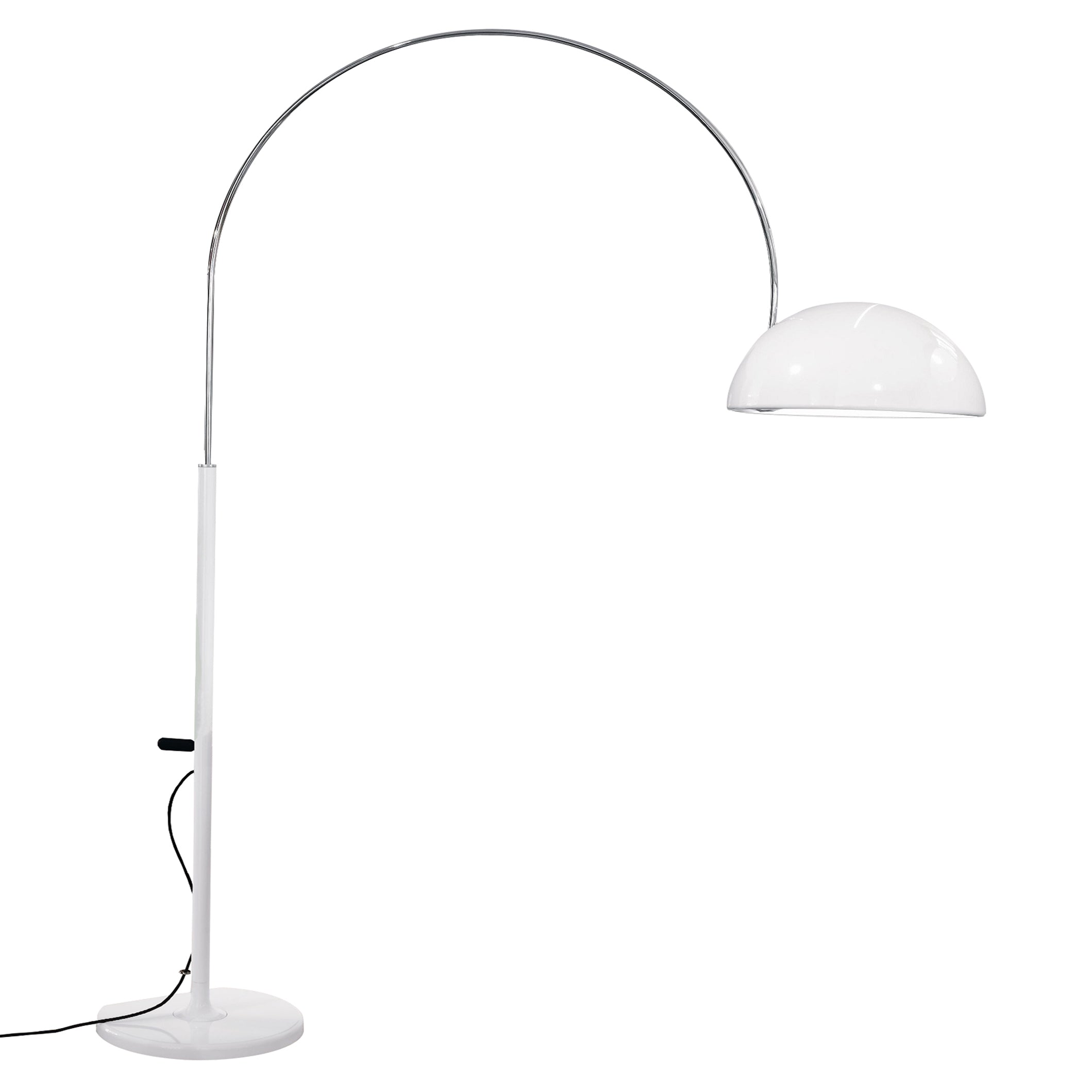 Coupé Arch Floor Lamp: White