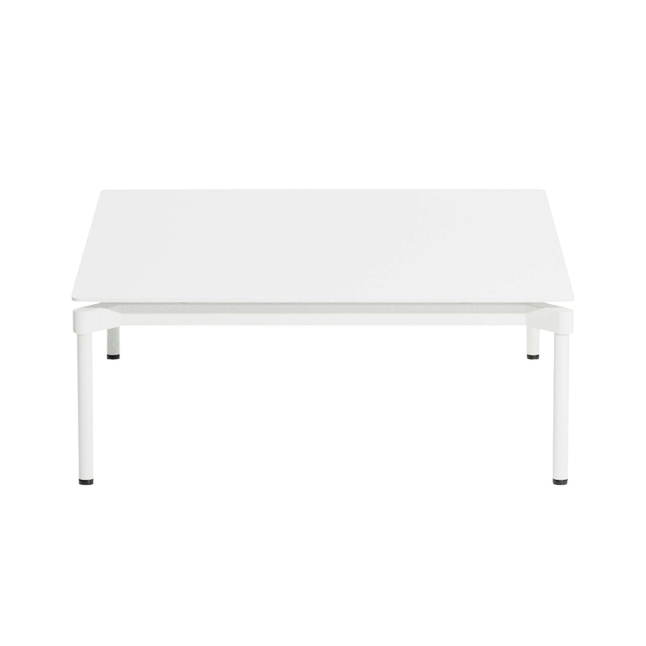 Fromme Outdoor Coffee Table: White