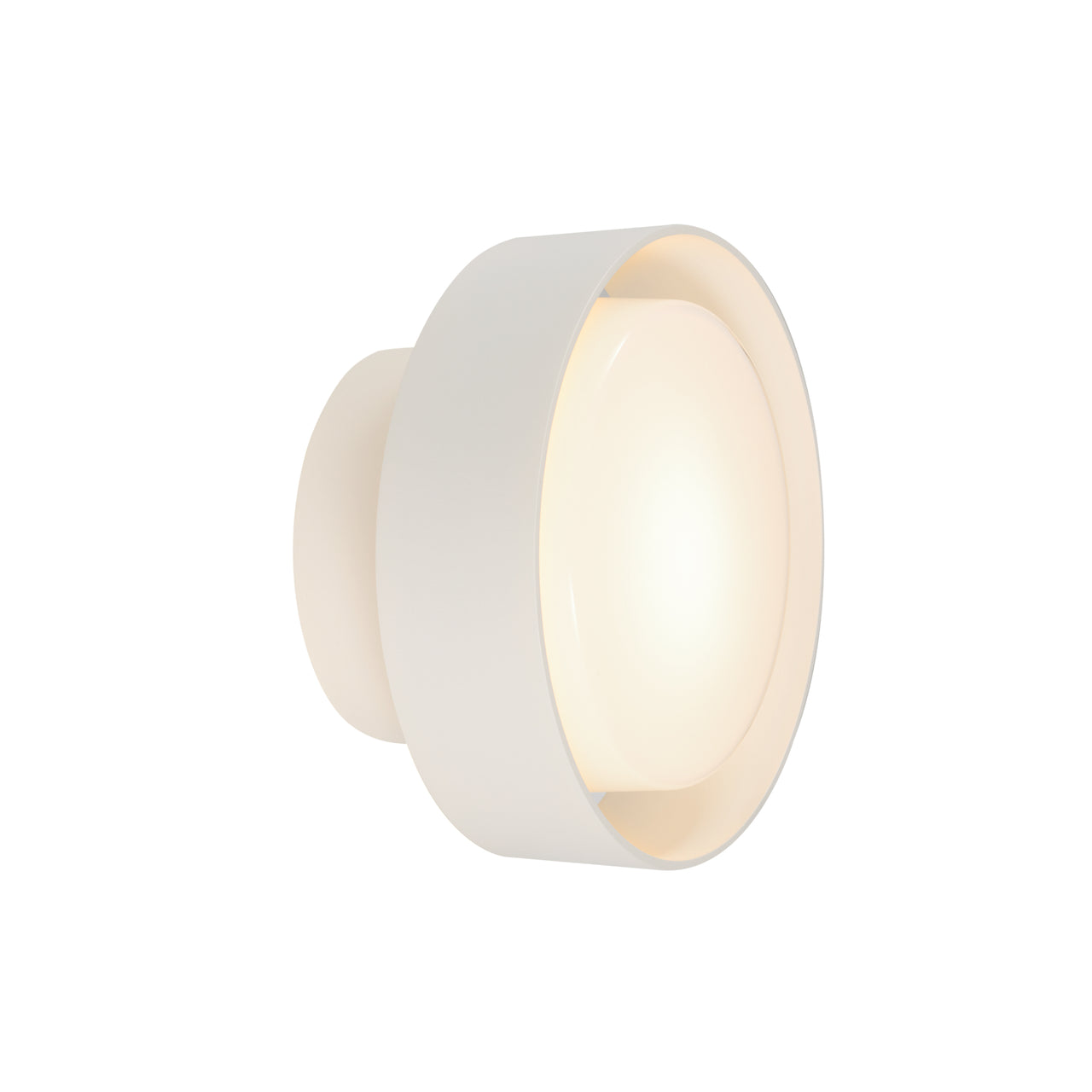 Plaff-On! Outdoor Wall Light: White