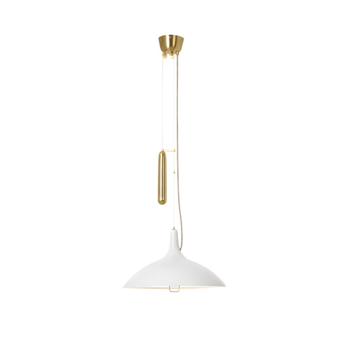 A1965 Pendant Lamp: Classic White Semi Matt