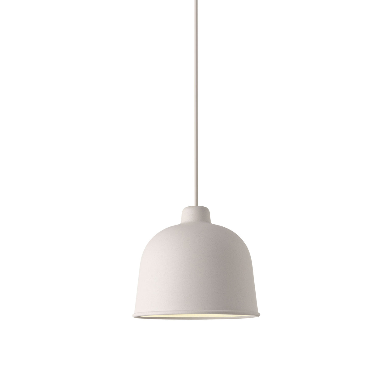 Grain Pendant Light: White