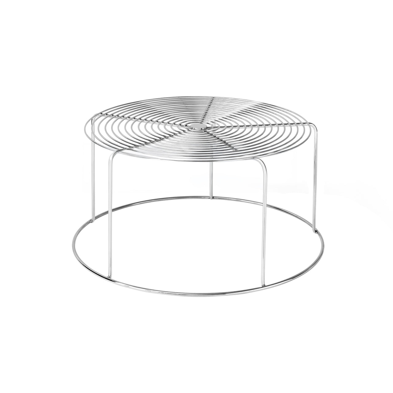 Wire Coffee Table: VP17 + Without Glass Top
