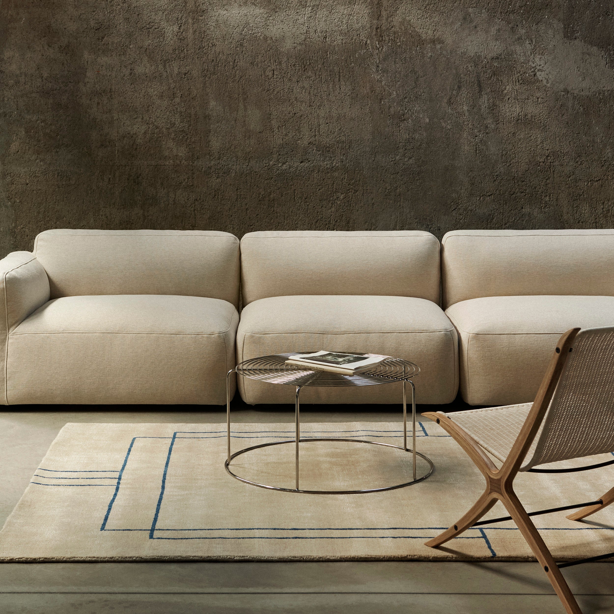 Wire Coffee Table: VP17 + LS