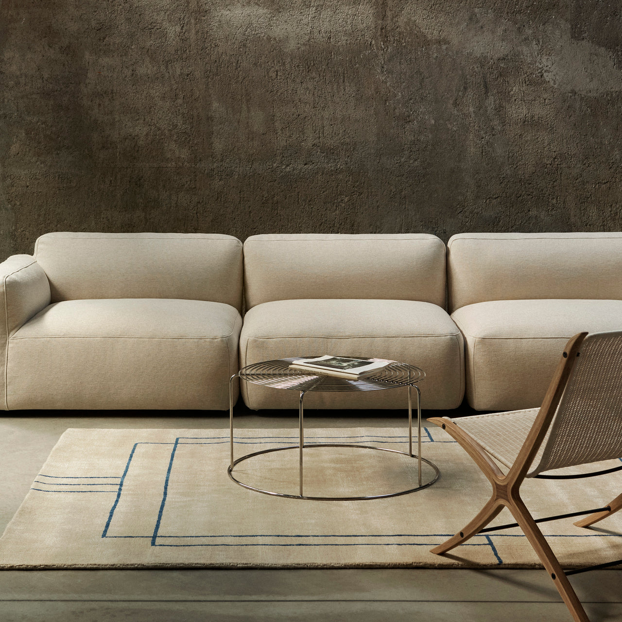 Wire Coffee Table: VP17 + LS