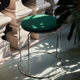 Wire Stool VP11: Upholstered + LS