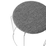 Wire Stool VP11: Upholstered + DI
