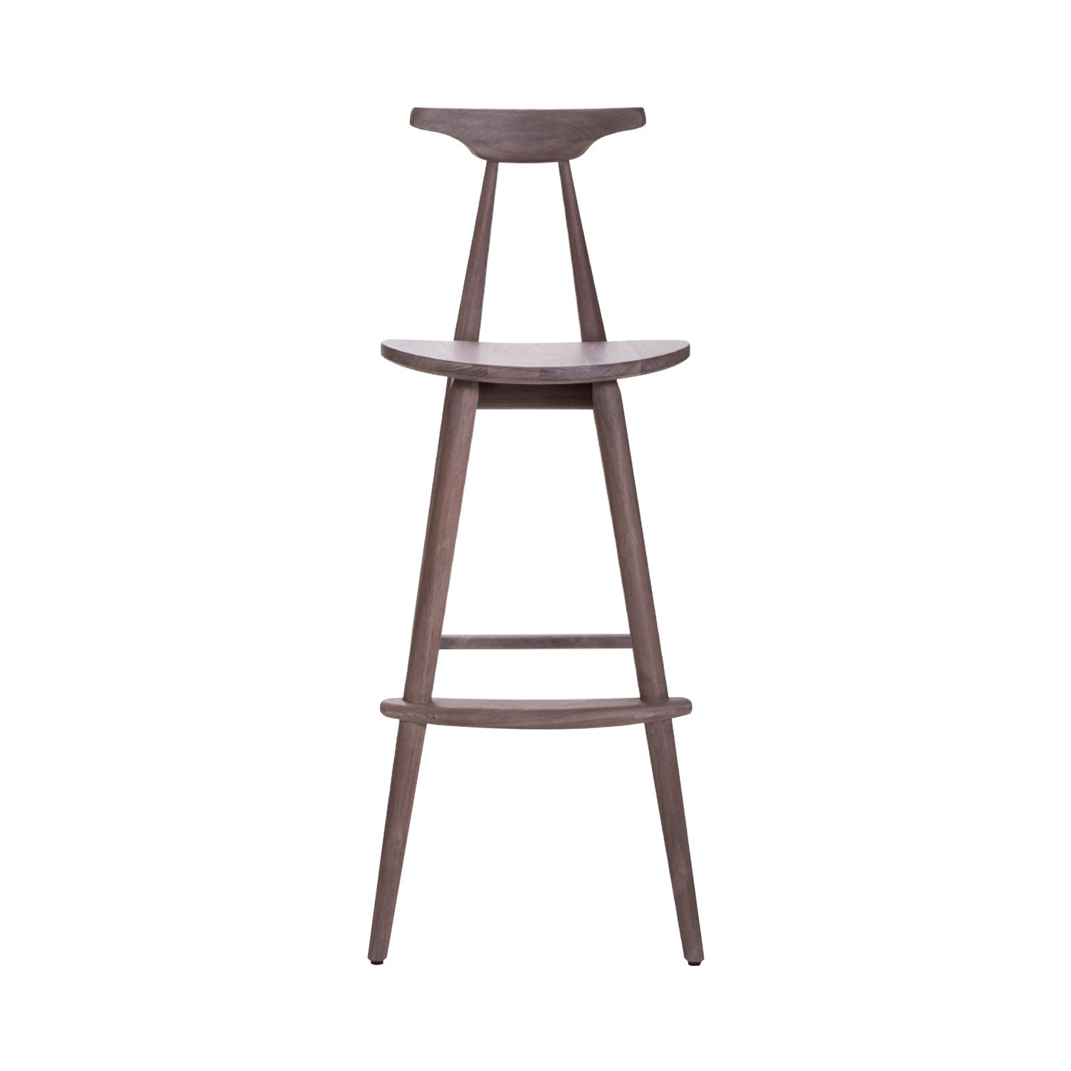 Wohlert Bar Chair: Soaped Walnut