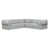 Wonder Corner Sofa: 2 x 3 Seater + Fixed Cover