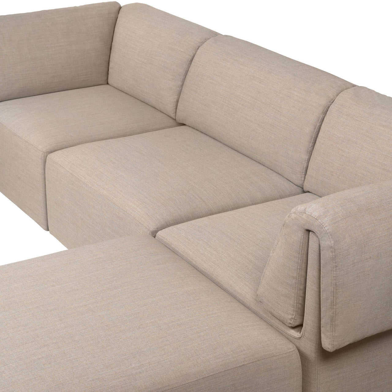 Wonder Corner Sofa: 2 x 3 Seater + DI