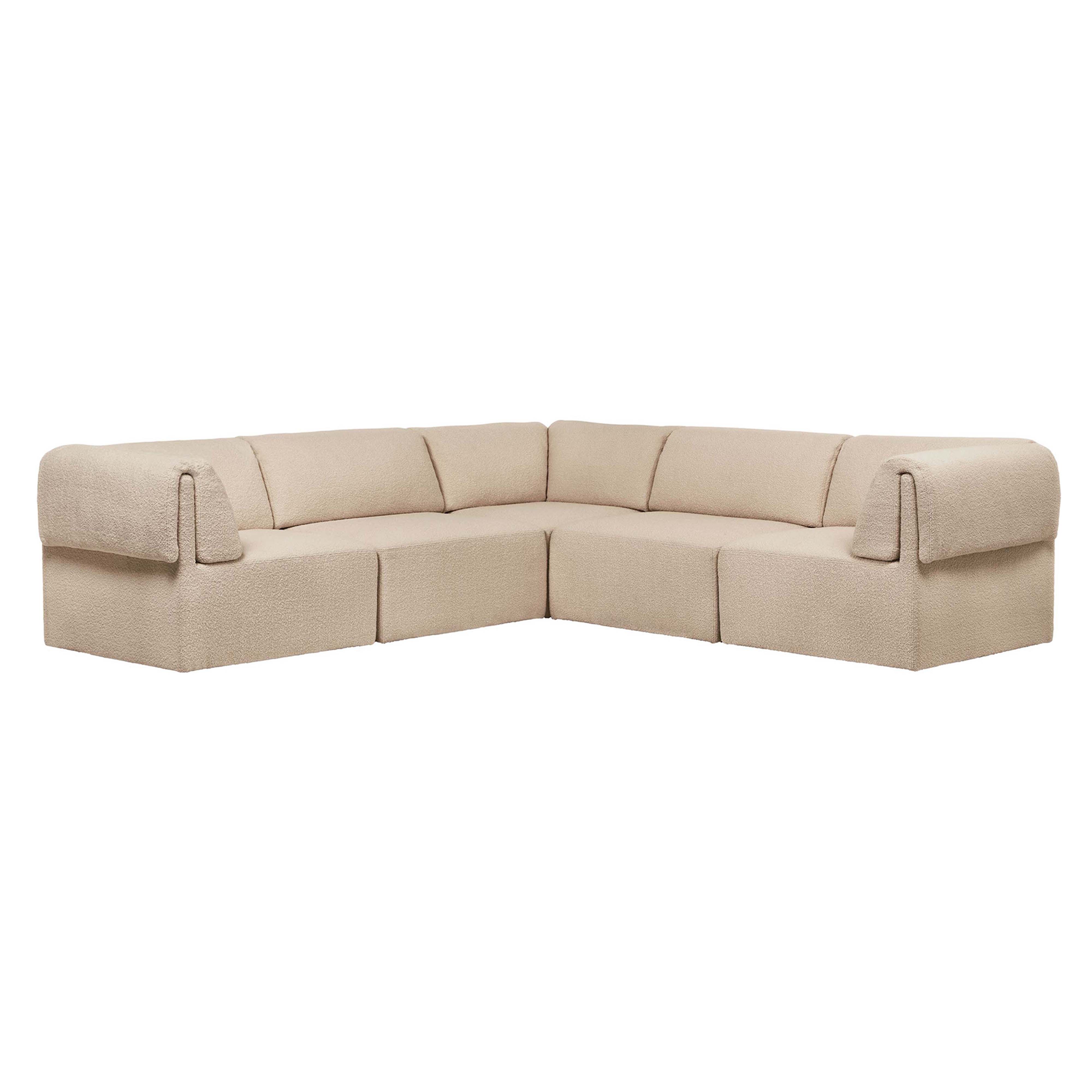 Wonder Corner Sofa: 2 x 3 Seater