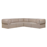 Wonder Corner Sofa: 2 x 3 Seater + Fixed Cover