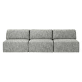 Wonder Sofa: 3 Seater without Armrest + Fixed Cover