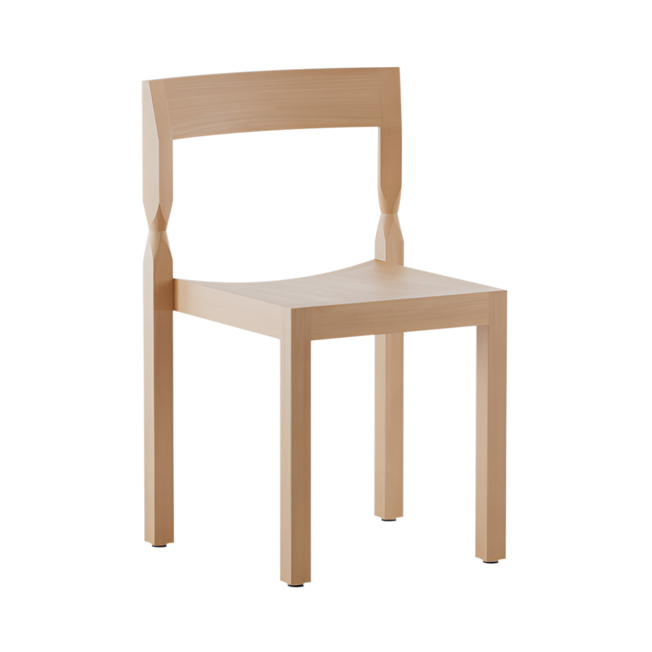 Woodwerk Stacking Chair : Oiled Beech