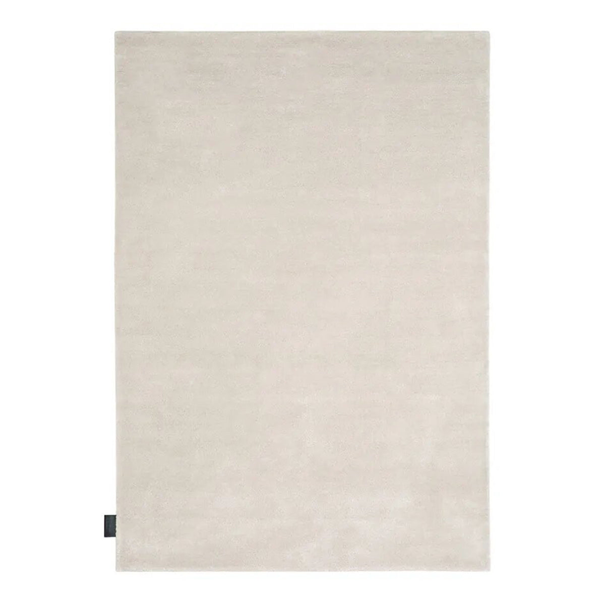 Woolsilk Plain Rectangle Rug: Large + Khaki