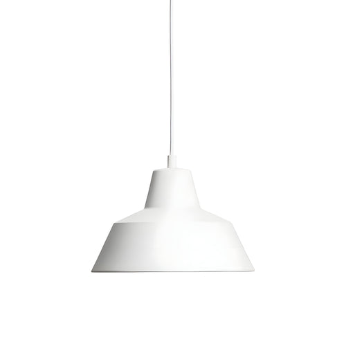 Workshop Pendant Lamp W4: Matte White