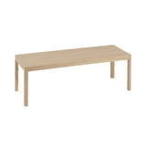 Workshop Coffee Table: Oak Veneer + Oak