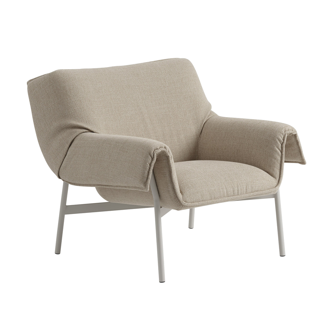 Wrap Lounge Chair: Grey + Ecriture 240