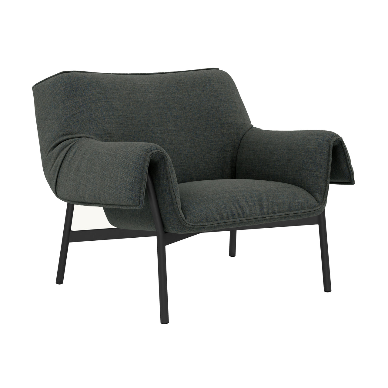 Wrap Lounge Chair: Black
