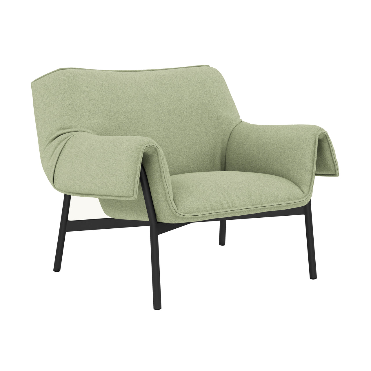 Wrap Lounge Chair: Black