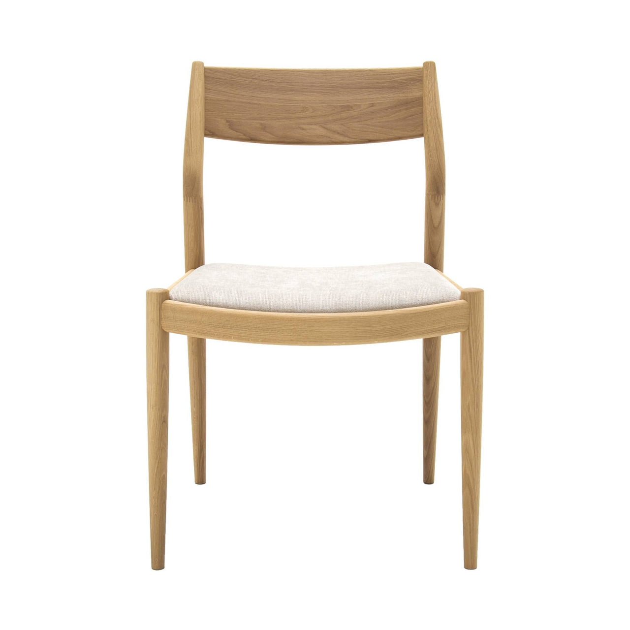 Kinuta Side Chair N-DC02: Upholstered: Pure Oak