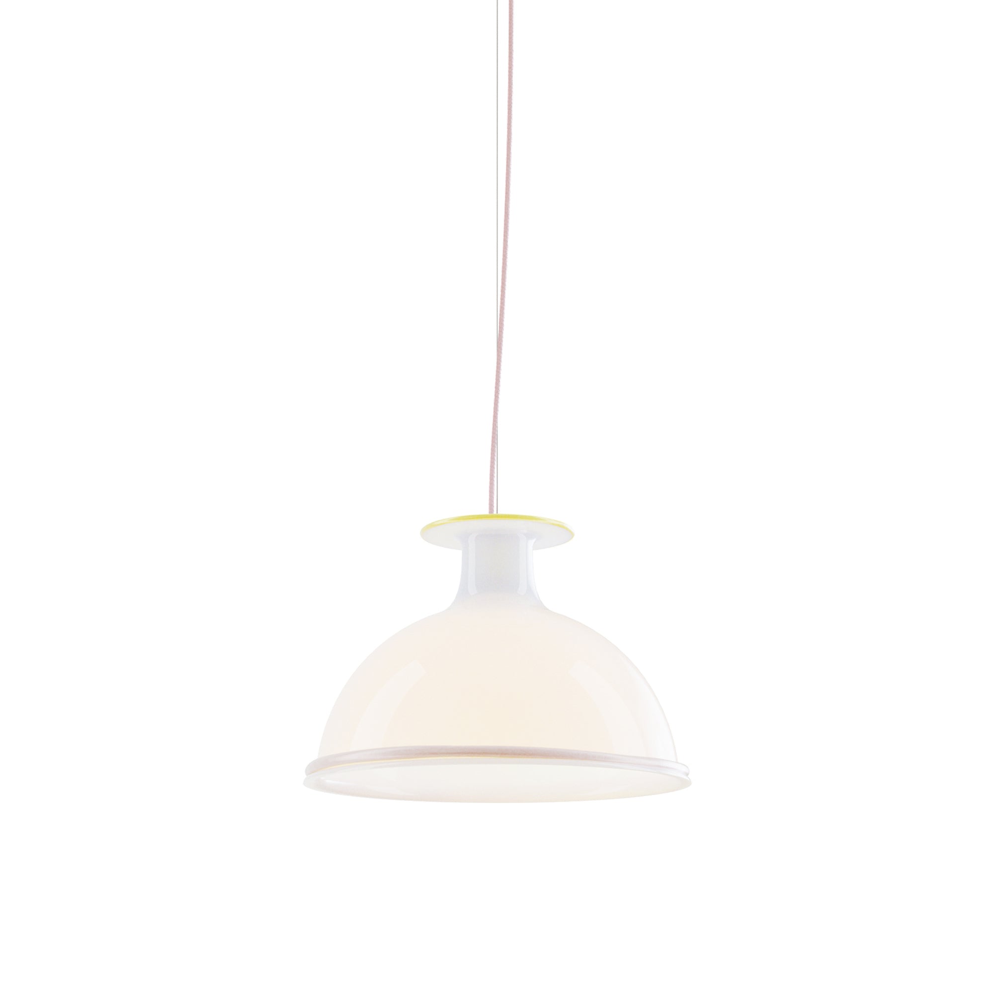 Mark Pendant Light: Yellow + Pink