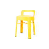 Ombra Stool with Backrest: Sulfur Yellow