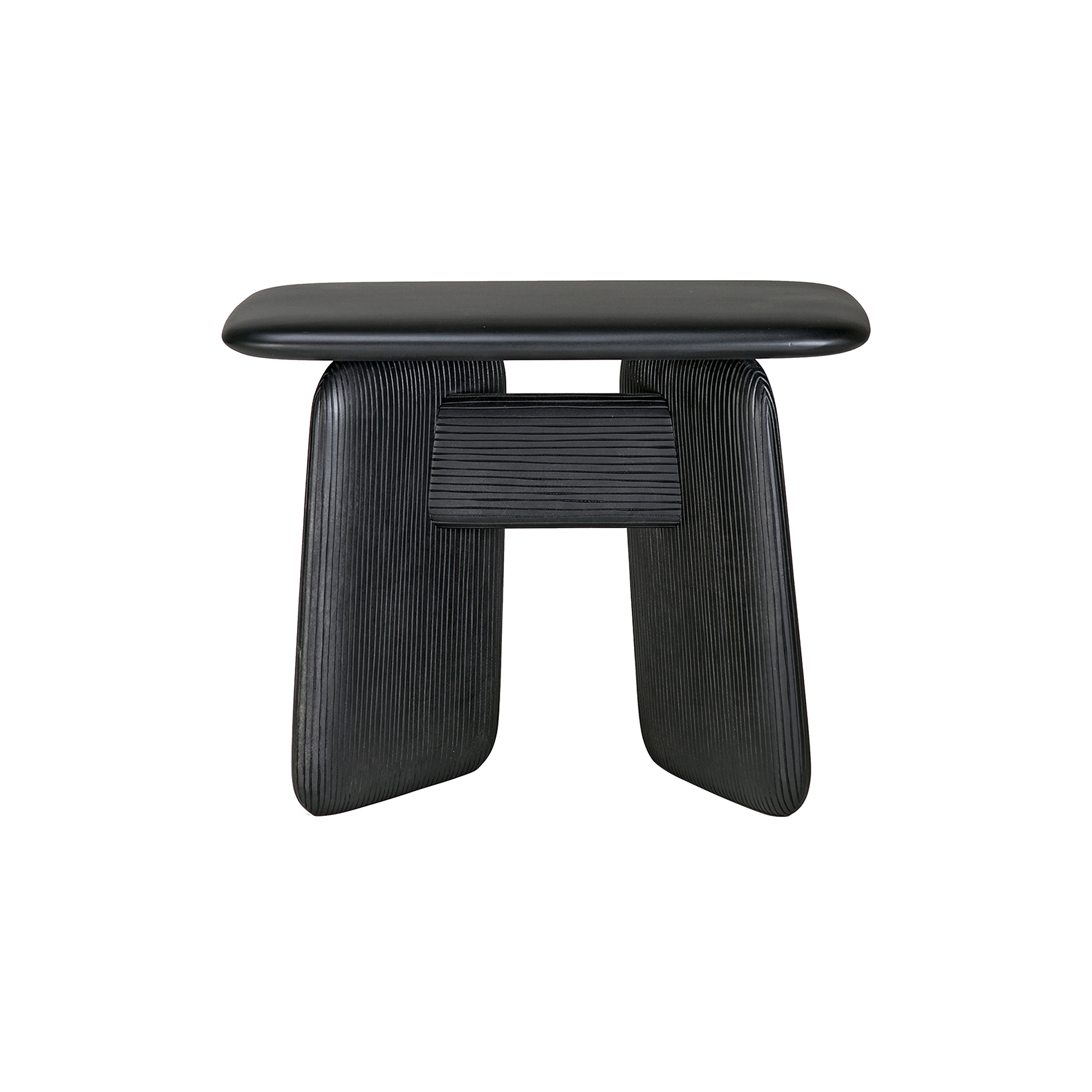 Stonehenge Stool: Black Maple + Small - 13.5