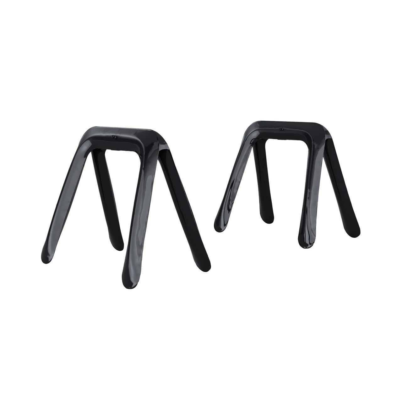 Black Glossy Matt Steel