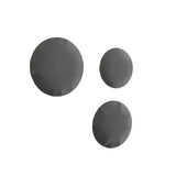 Pin Wall Hanger: Set + 3 + Umbra Grey Matt Steel