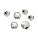 Pin Wall Hanger: Set + 6 + Inox Polished