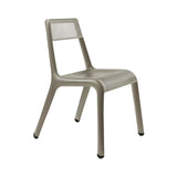 Ultraleggera Chair: Beige Grey Matt Aluminum