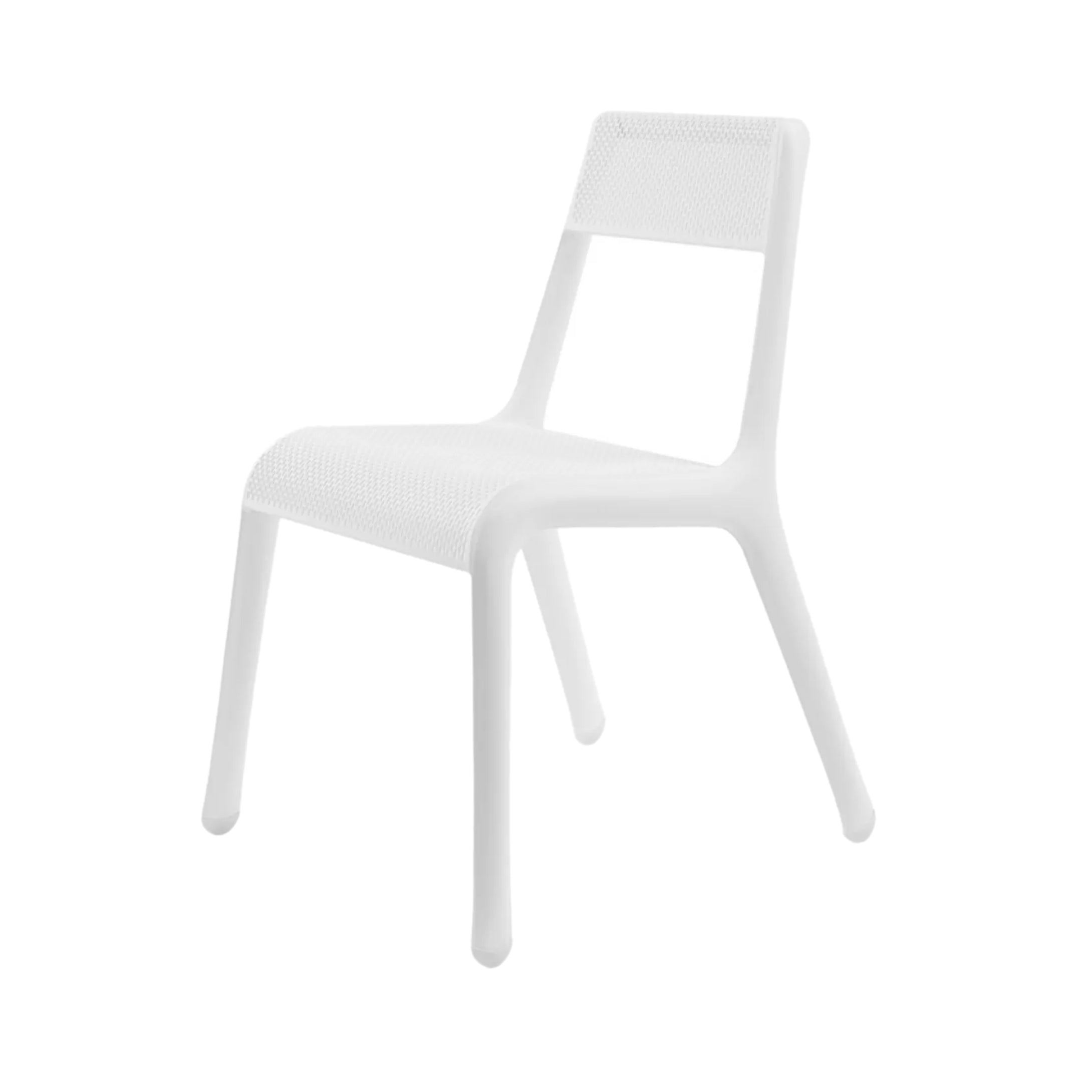 Ultraleggera Chair: White Matt Aluminum