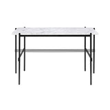 TS Desk: White Carrara