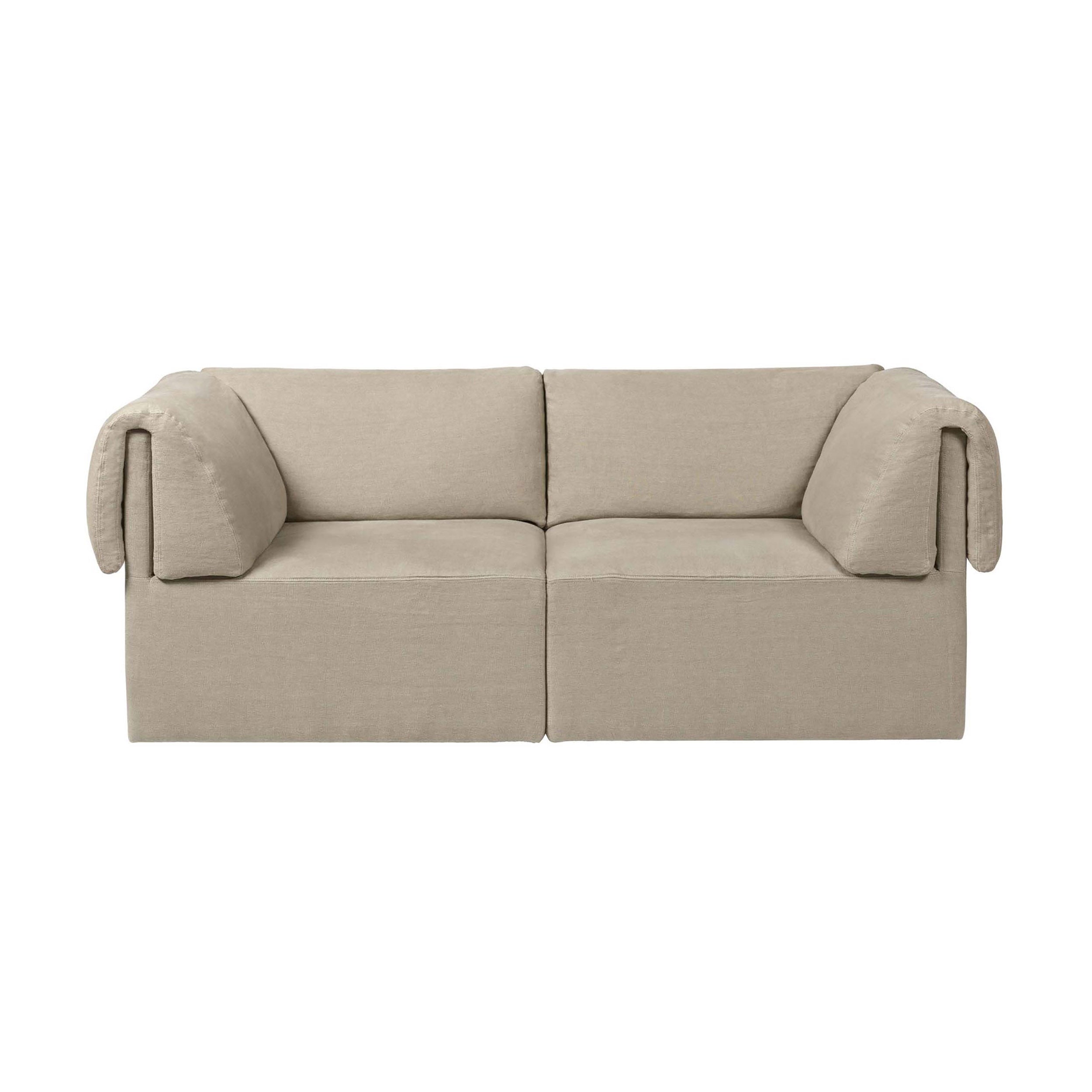 Wonder Sofa: 2 Seater + Fixed Cover