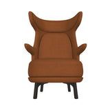 Dino Armchair: Dark Bronze Aluminum