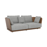 Amor Cortese Sofa: 2 Seater + Super-Matt Walnut